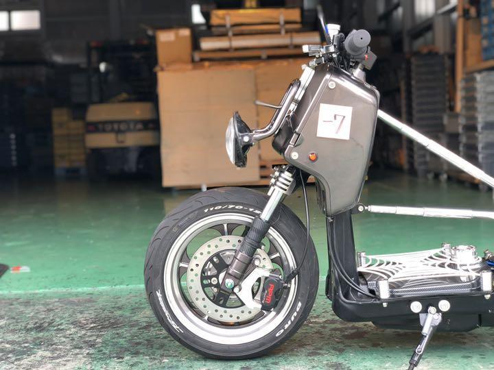 ruckus/ZOOMER ズーマー ヘッドライトダウンブラケット7cmダウン