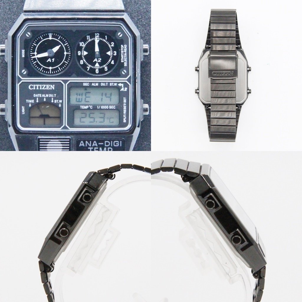 Yahoo!オークション - CITIZEN シチズン ANA-DIGI TEMP アナデジテンプ