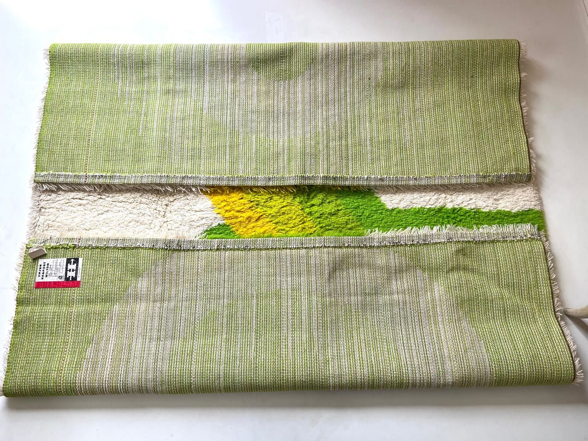 デンマーク製 新品 60s 70s ヴィンテージラグ Hojer Eksport Wilton