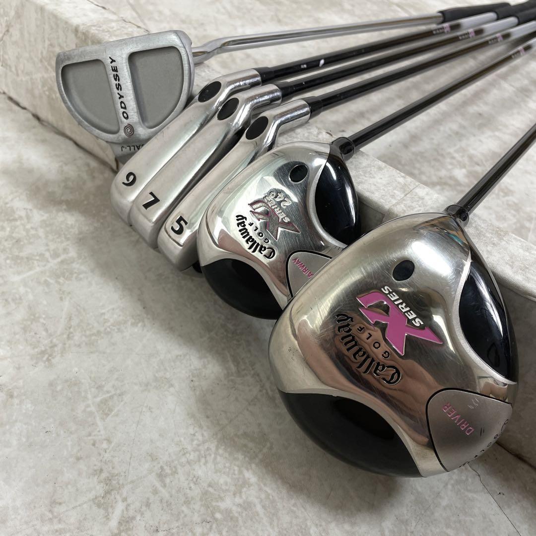 Callaway キャロウェイ Xj SERIES シリーズ ジュニアゴルフ6本セット