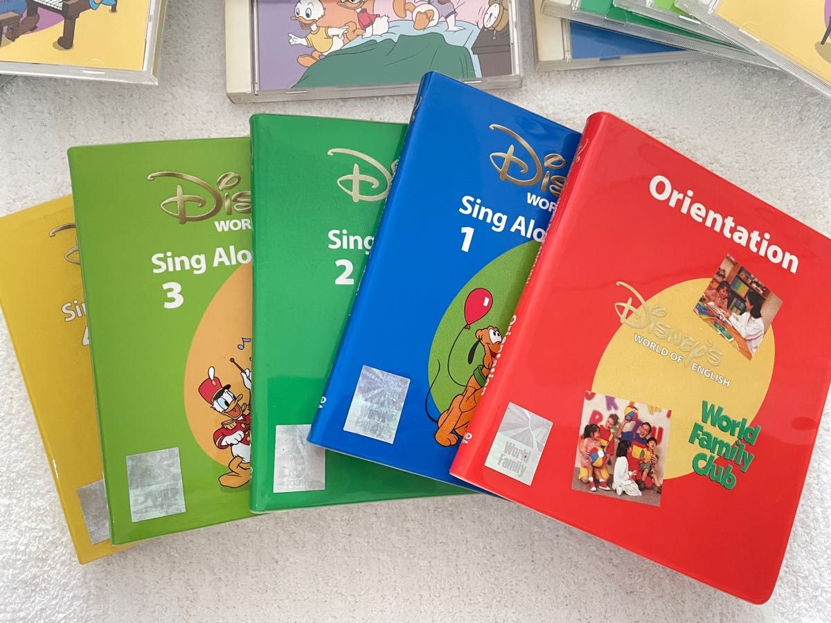 DWEディズニー英語システム シングアロング Sing Along CD &DVD｜Yahoo