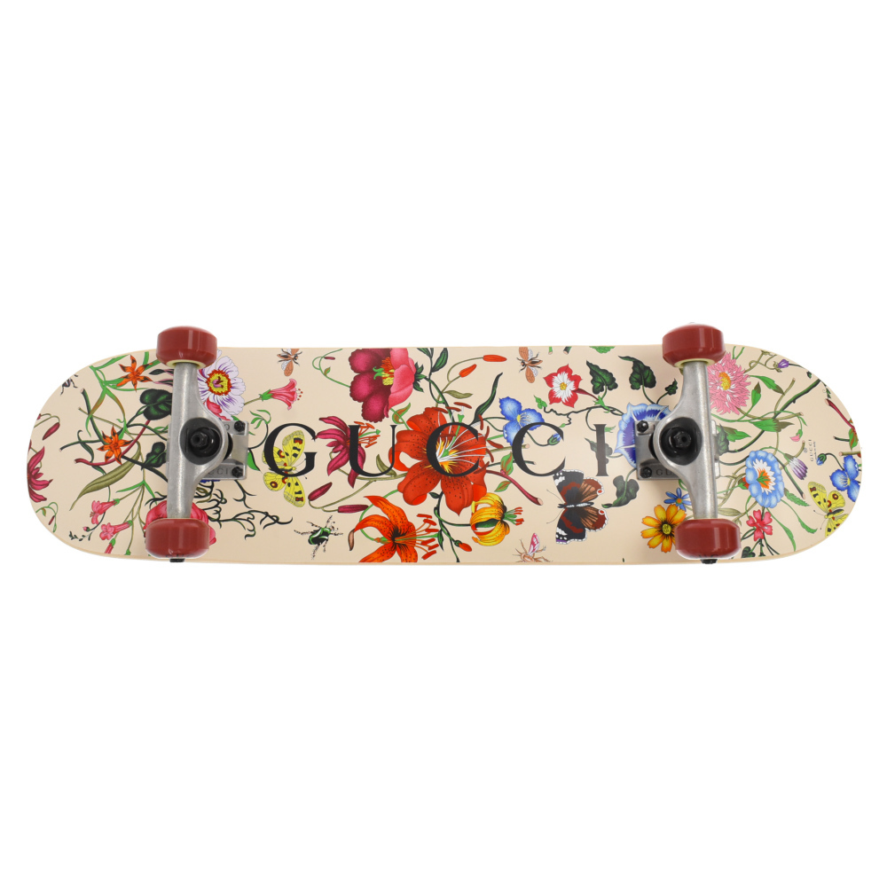 Yahoo!オークション - GUCCI グッチ FLORA SKATEBOARD フローラ スケー