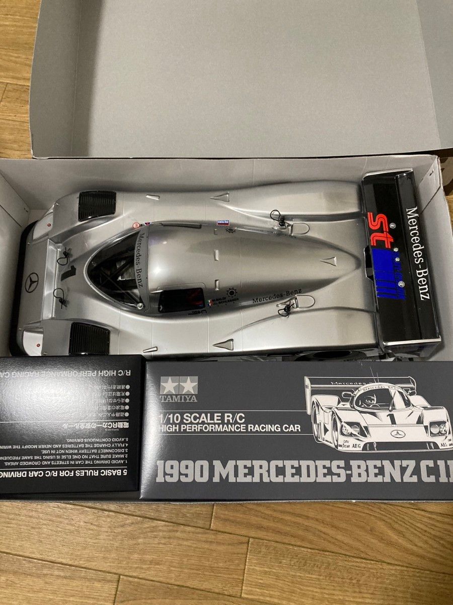 タミヤ 1990 メルセデス・ベンツ C11 再販 メカ付き未走行品 TAMIYA