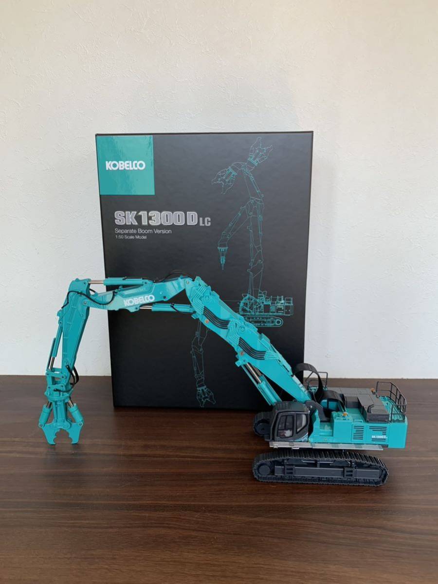 Yahoo!オークション - KOBELCO コベルコ 建機 SK1300DLC ミニチュア 1/