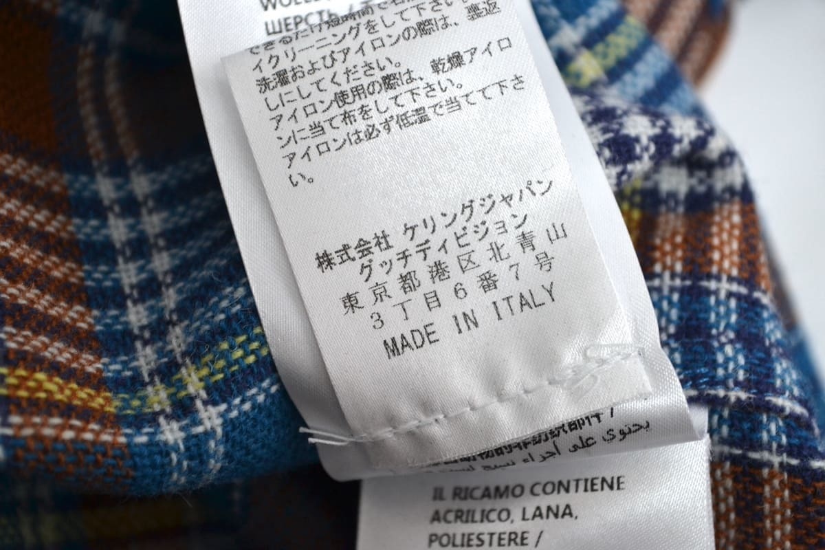 Yahoo!オークション - 中古 GUCCI バード エンブロイダリー チェックシ