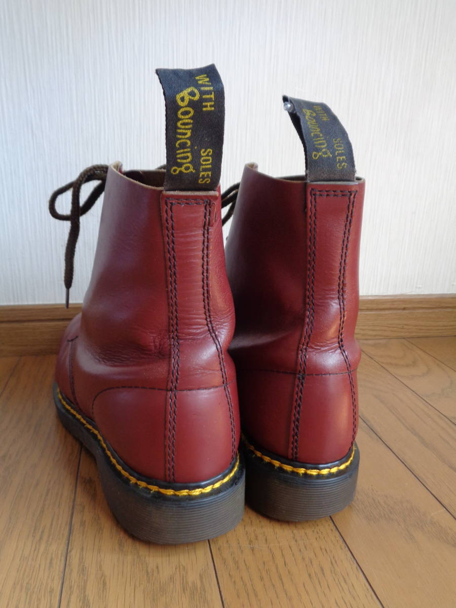 廃盤 Dr Martens ドクターマーチン スチール入り8ホール チェリー