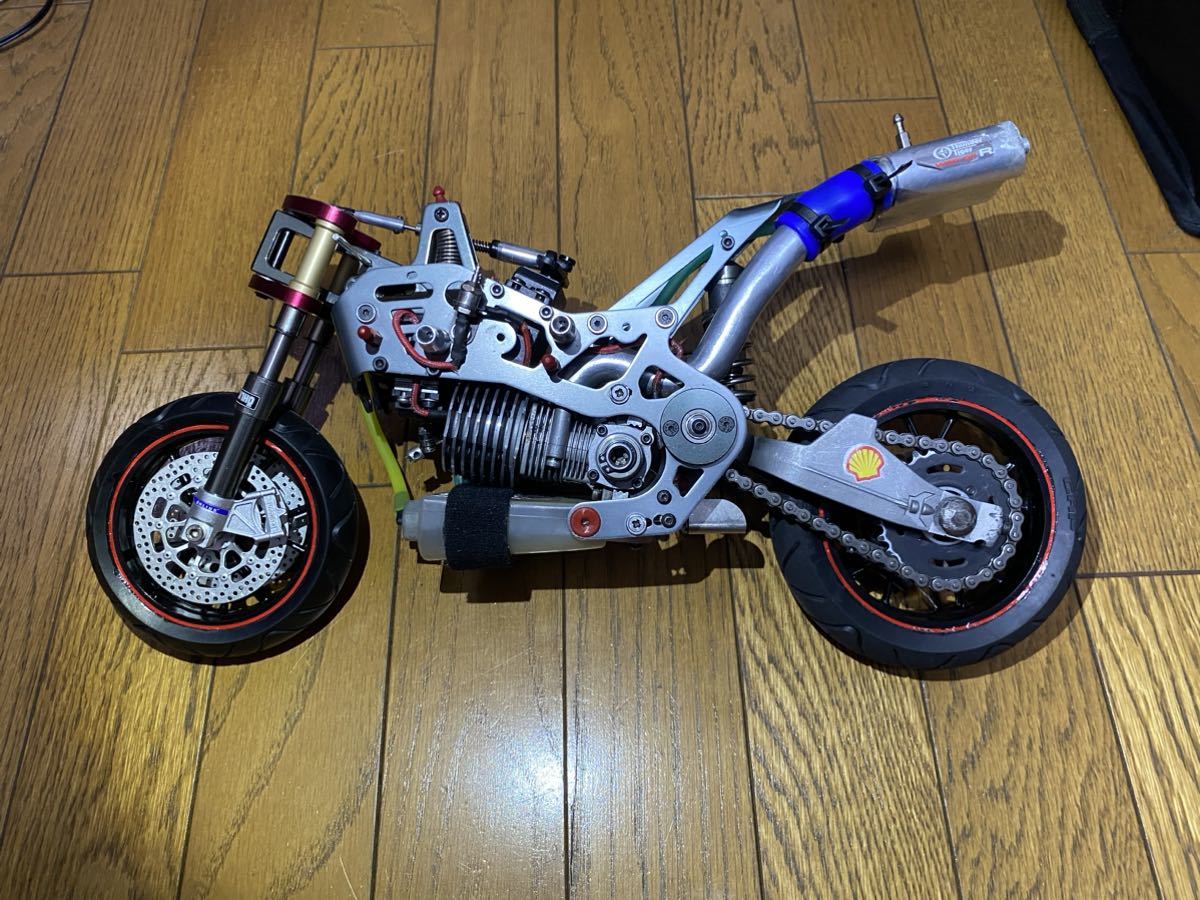 Yahoo!オークション - サンダータイガードカティエンジンRCバイクFM-1n