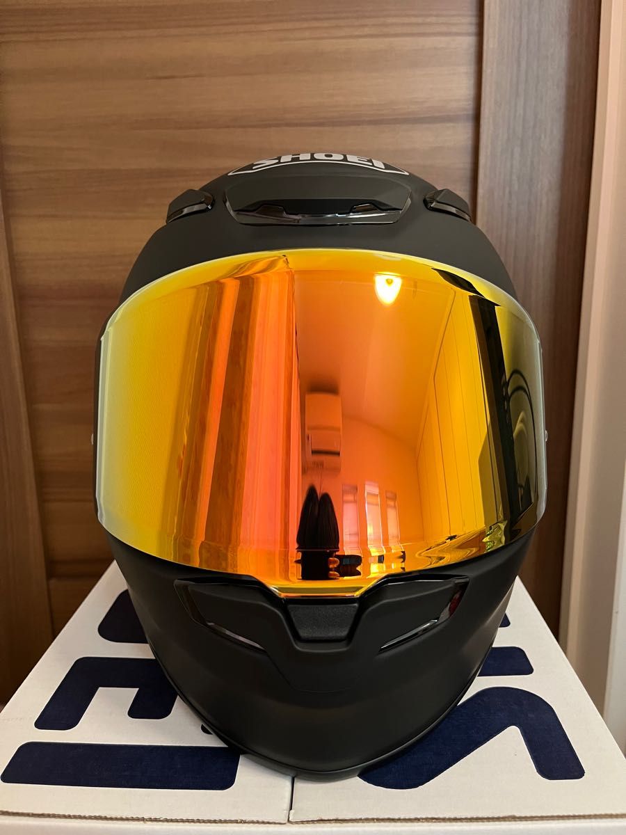 SHOEI Z-8 マットブラック Lサイズ 純正スモークミラーシールド付