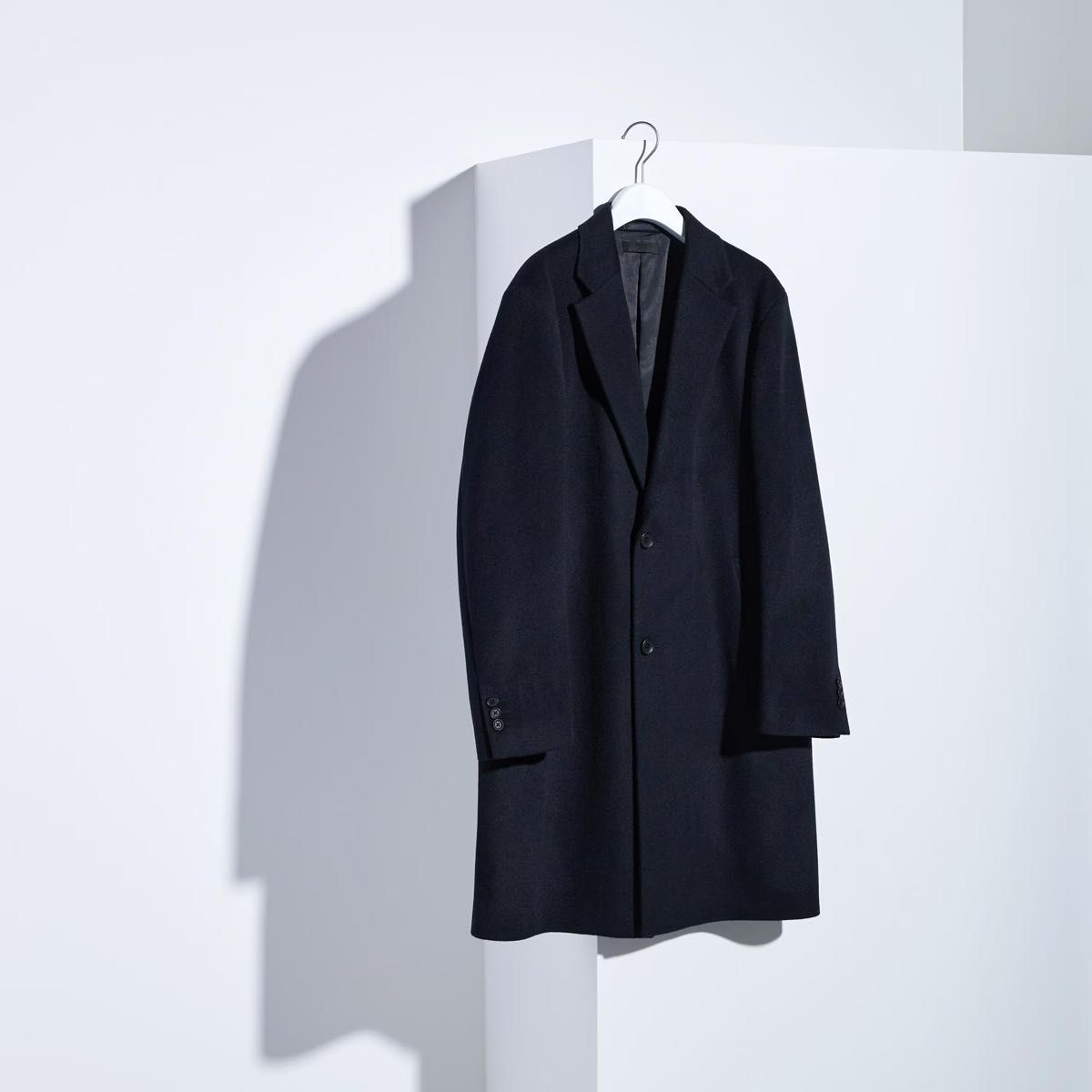 2023年度UNIQLO ウールカシミヤチェスターコート 新品未使用品｜Yahoo