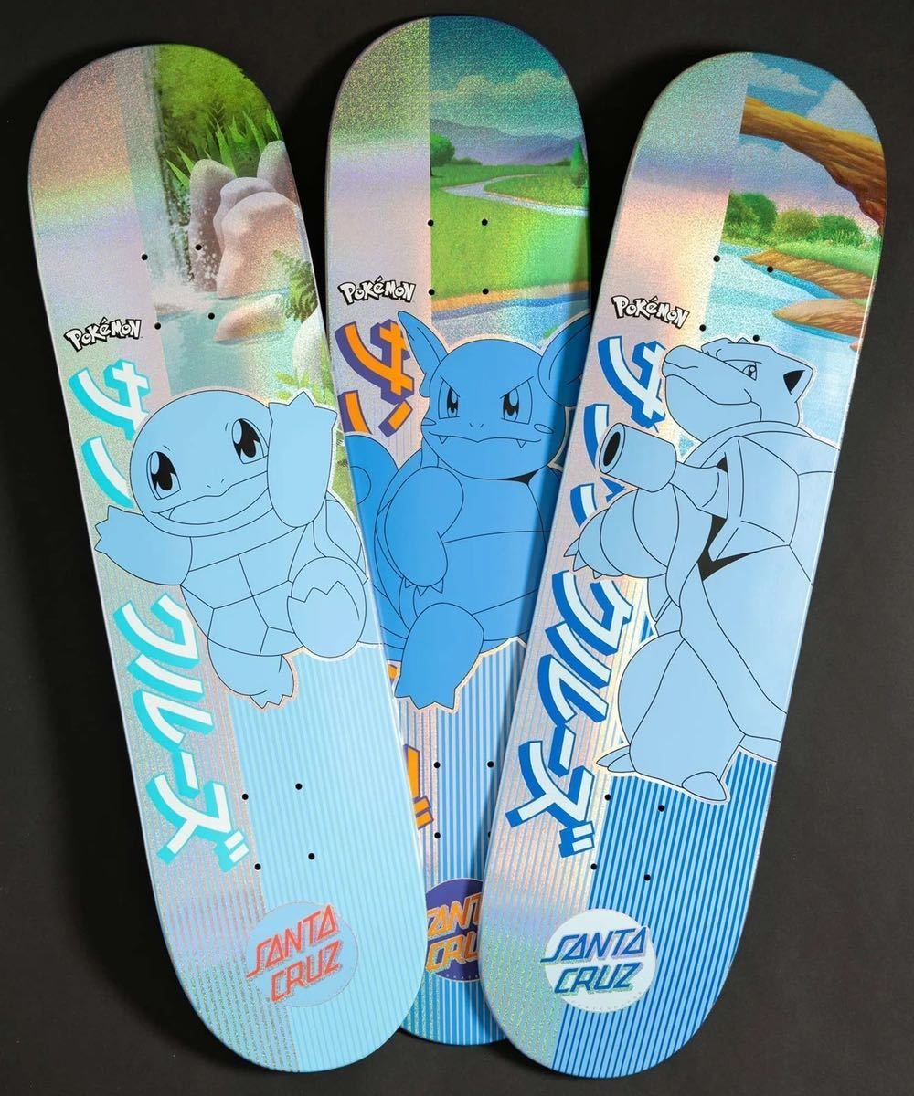 Pokmon & Santa Cruz Collection PoKeMoN BLIND BAG SKATEBOARD DECK