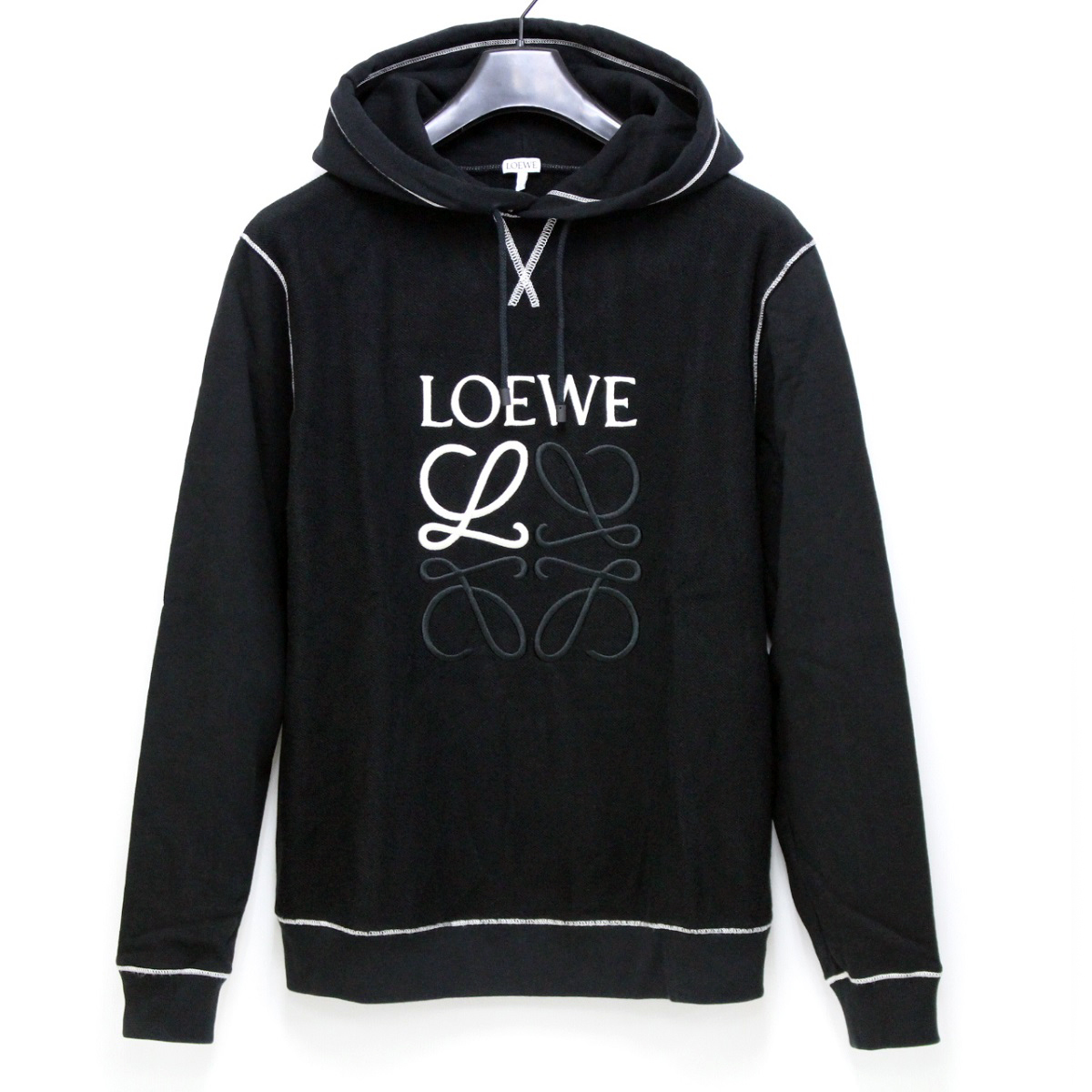 送料無料 LOEWE ロエベ 中古美品 H526341XAL アナグラム ロゴ刺繍