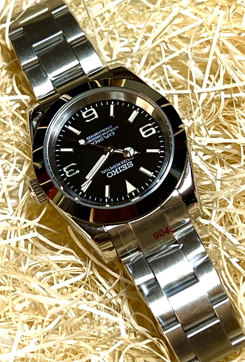 SEIKO MOD /カスタム / NH35搭載 / EXPLORERⅠオマージュ/6TH