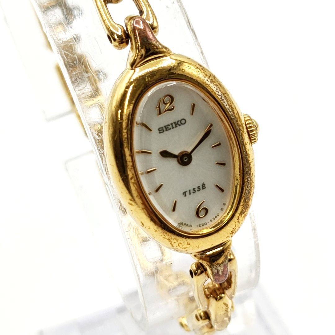 電池切れ】SEIKO セイコー TISSE ティセ 1E20-3100 腕時計 ゴールド