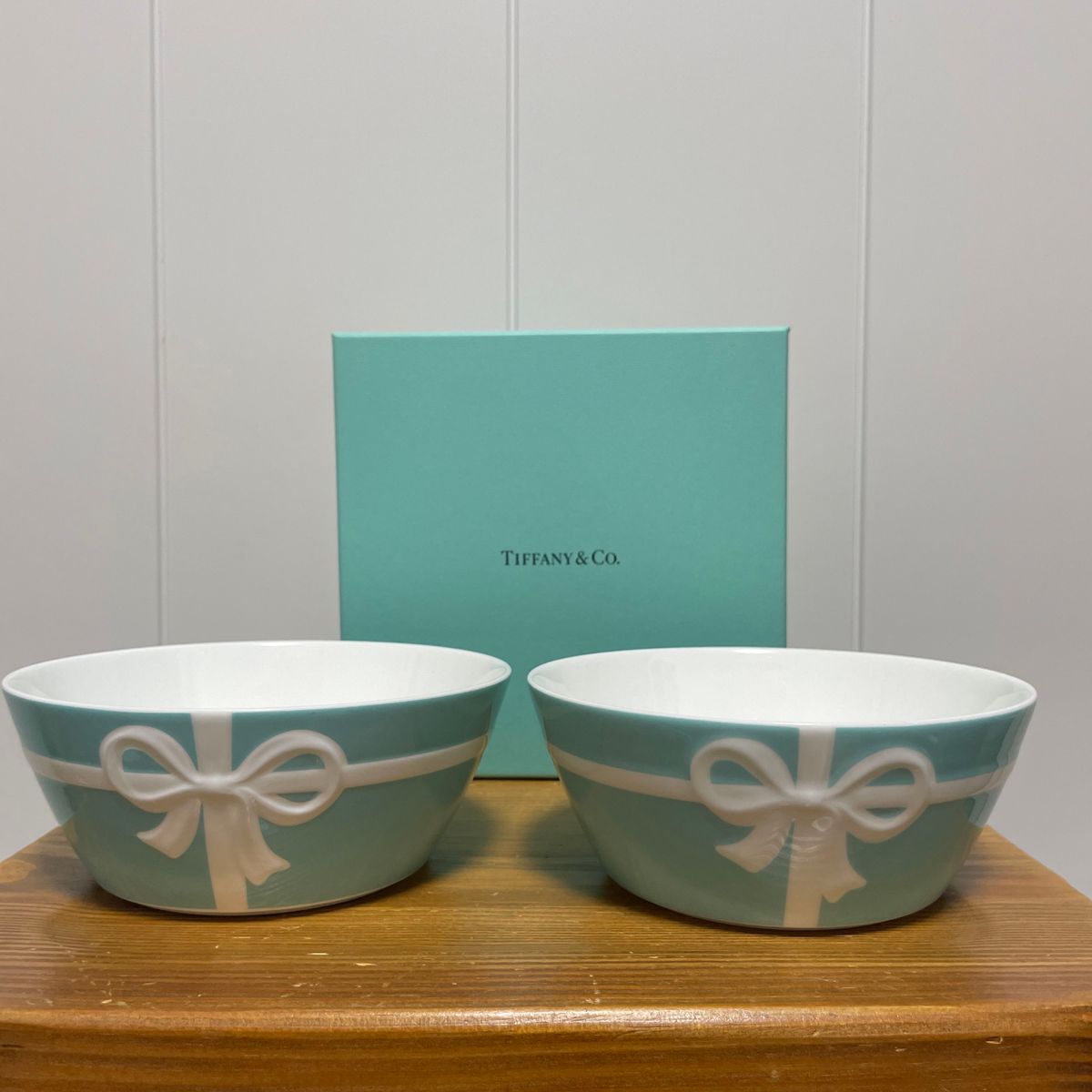 TIFFANY ティファニー ブルーボックスボウル 2個セット｜Yahoo!フリマ