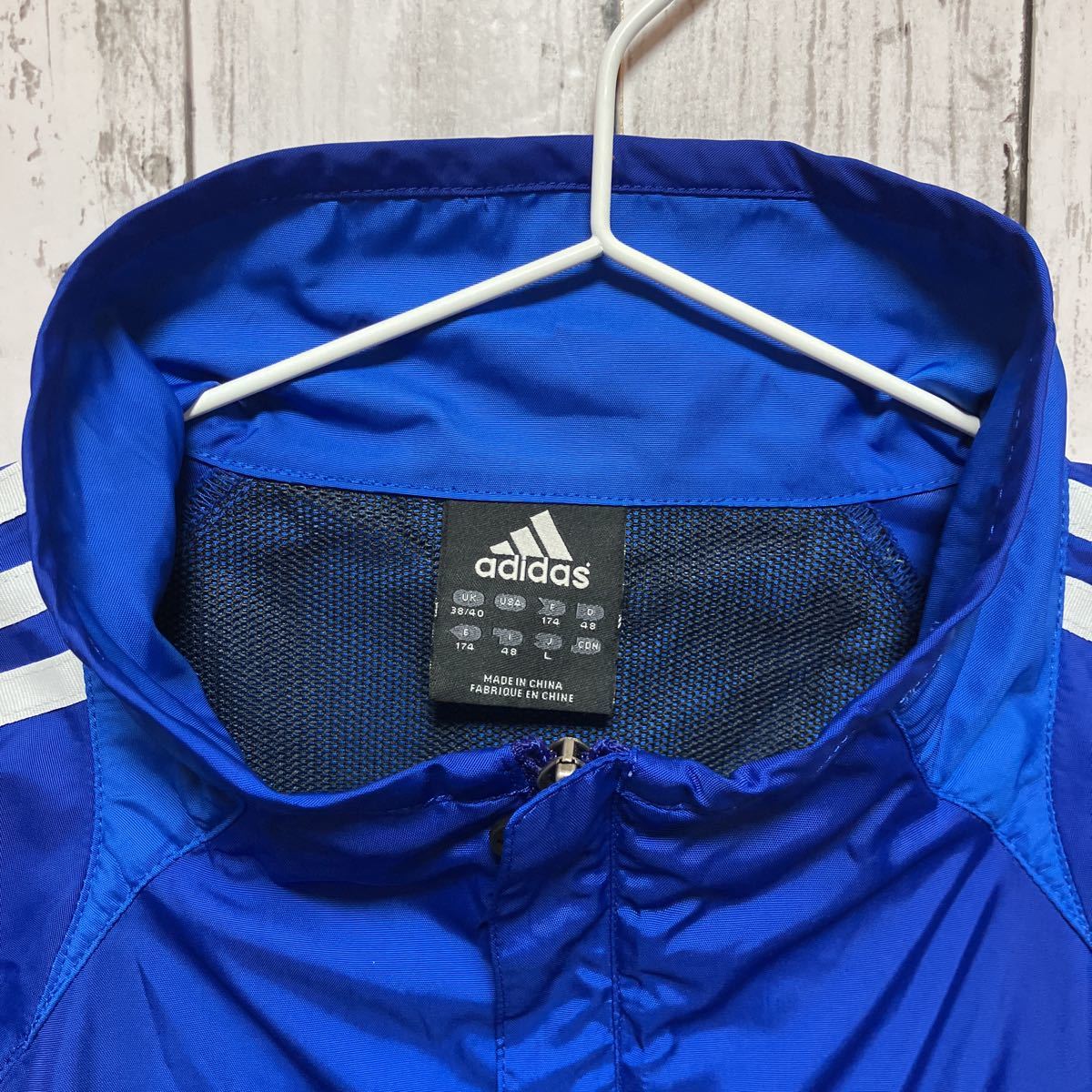 adidas】 アディダス サッカー 日本代表 ナイロンジャケット Lサイズ