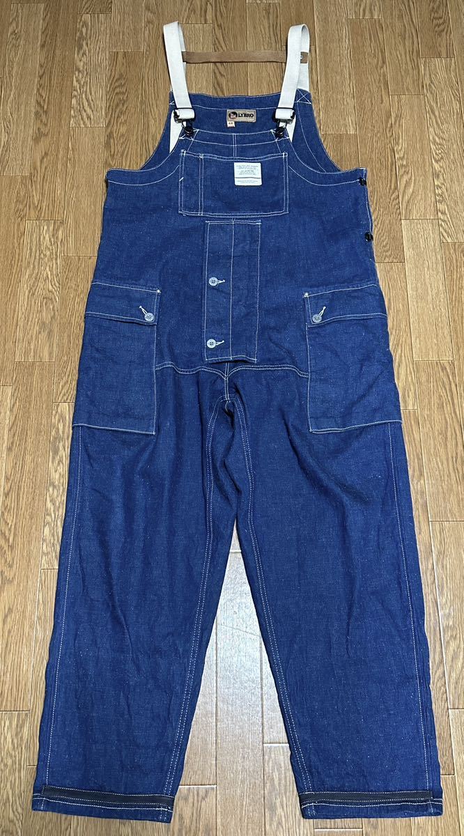 Nigel Cabourn LYBRO 19 S/S NAVAL DUNGAREE-10OZ JAPANESE DENIM RAW