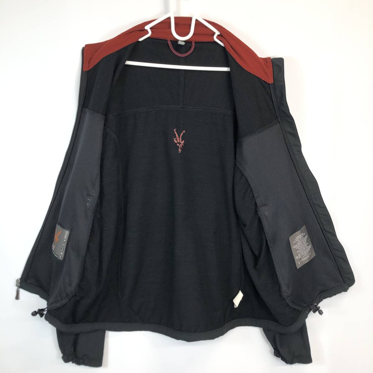 ibex アイベックス メリノウール混 ジップジャケット Lサイズ