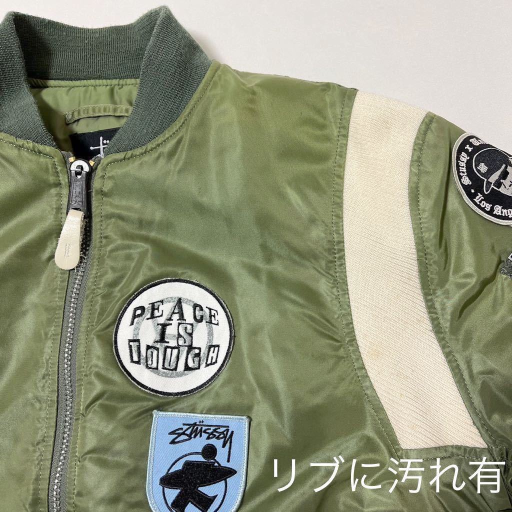 STUSSY 25 周年記念限定MA-1 ( ステューシー チャプト 周年 記念 限定
