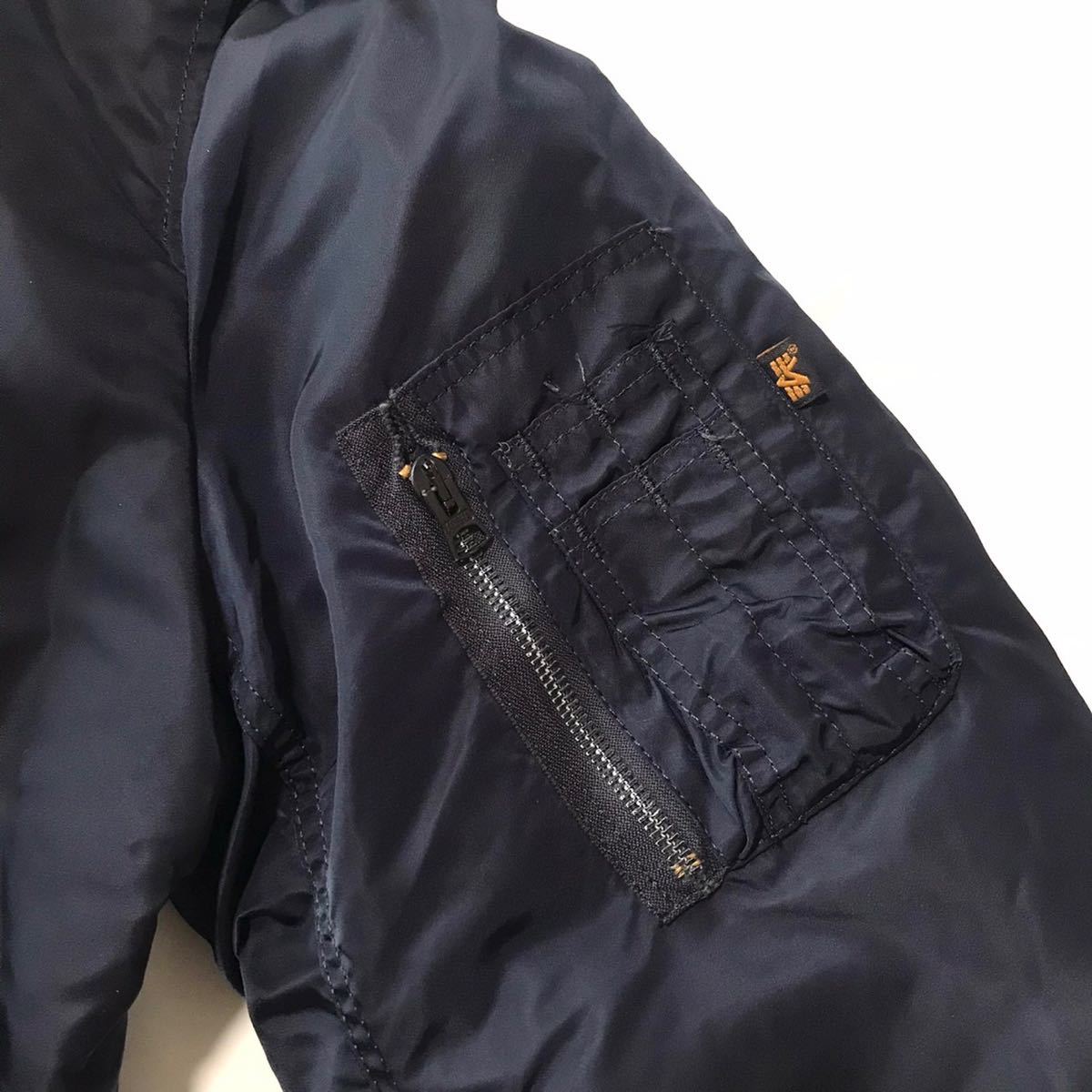 漢の フライトジャケット 80s 90s XL X-LARGE メンズ ALPHA INDUSTRIES