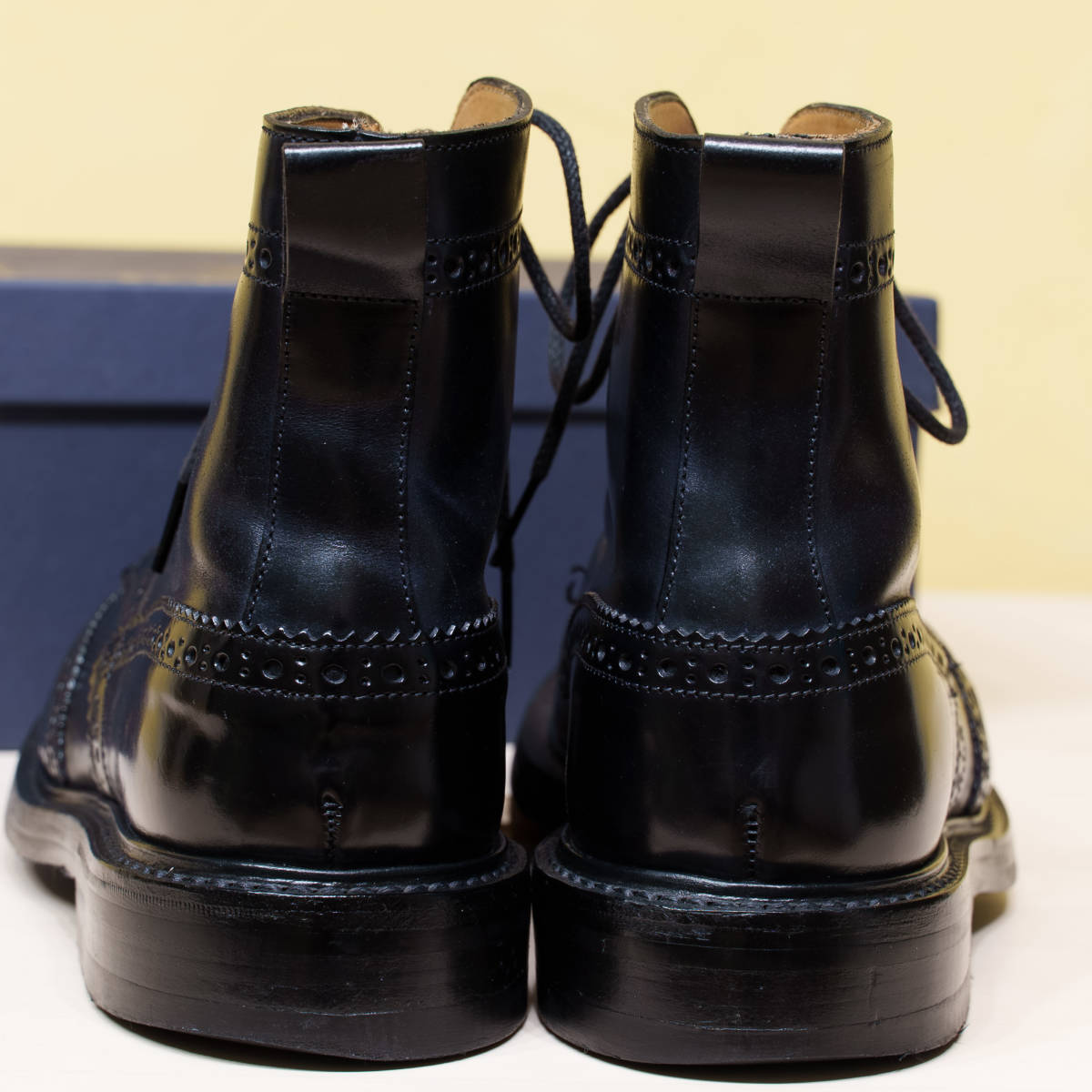 Tricker'sトリッカーズ カントリーブーツ コードバン UK9 SHIPS別注