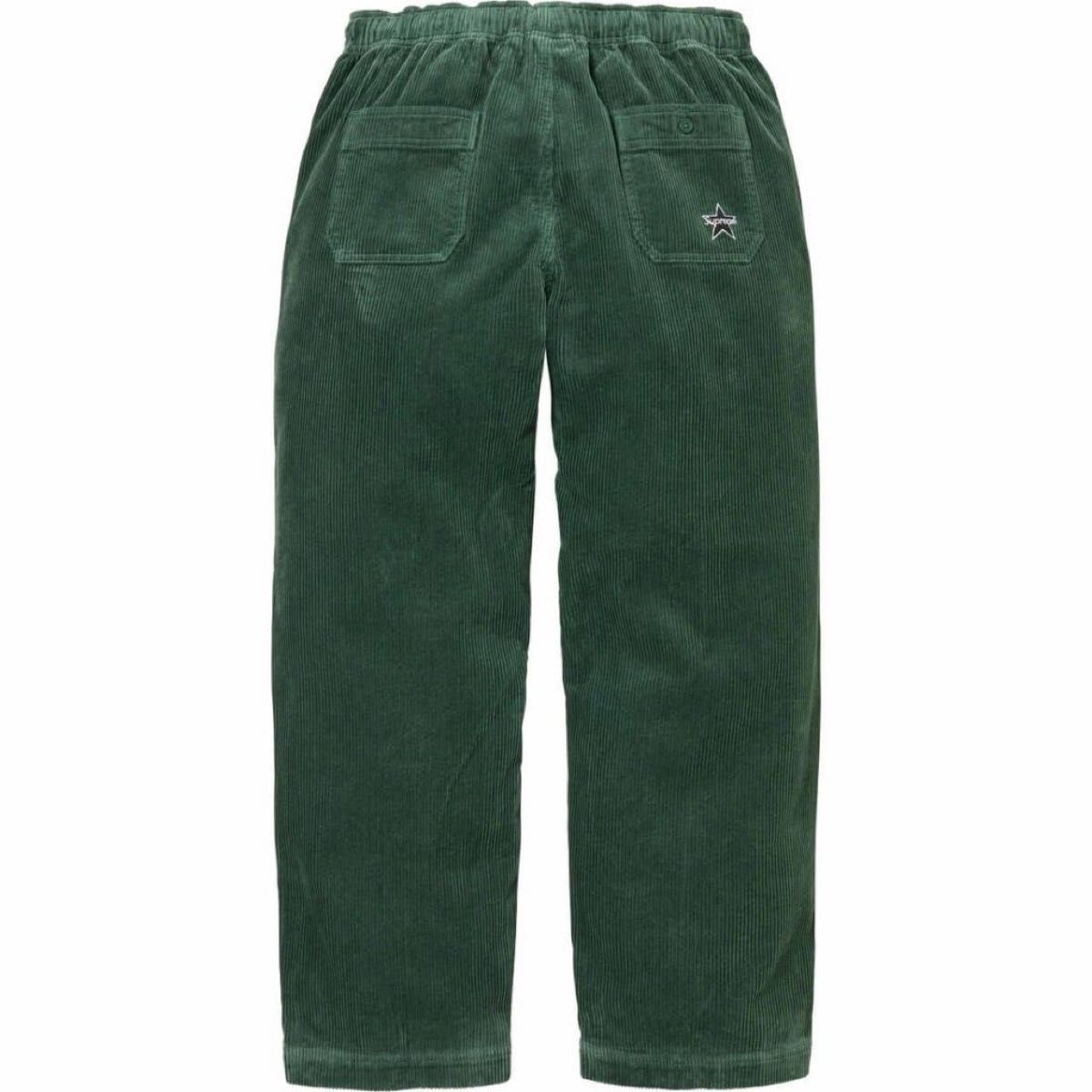 M 緑 Supreme Corduroy Skate Pant Green シュプリーム コーデュロイ