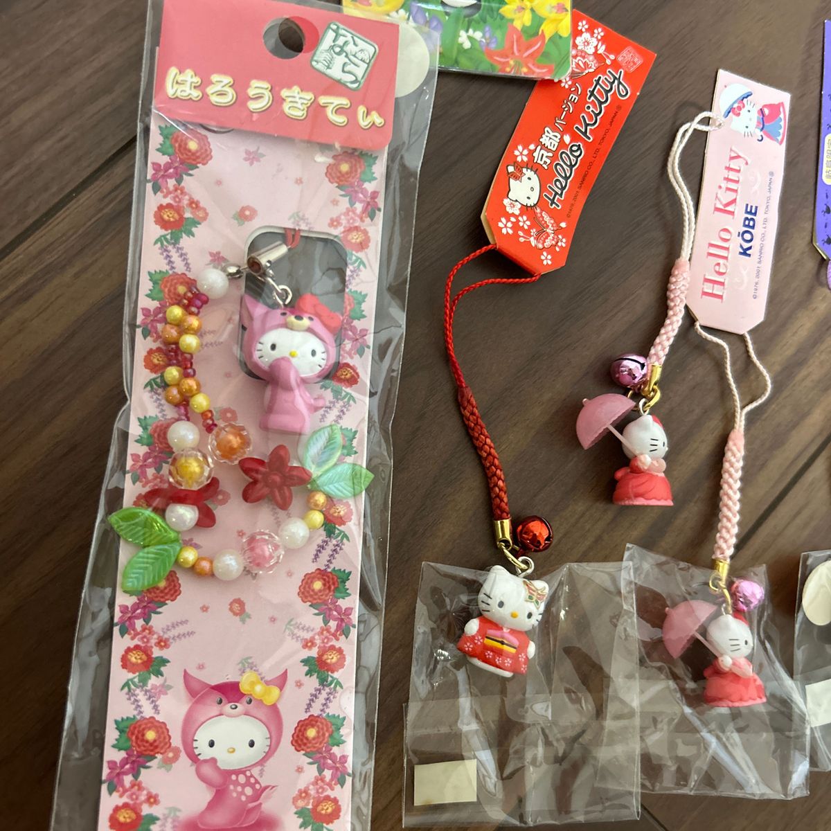 ご当地キティ 根付 ストラップまとめ売り グッズ キーホルダー ハロー