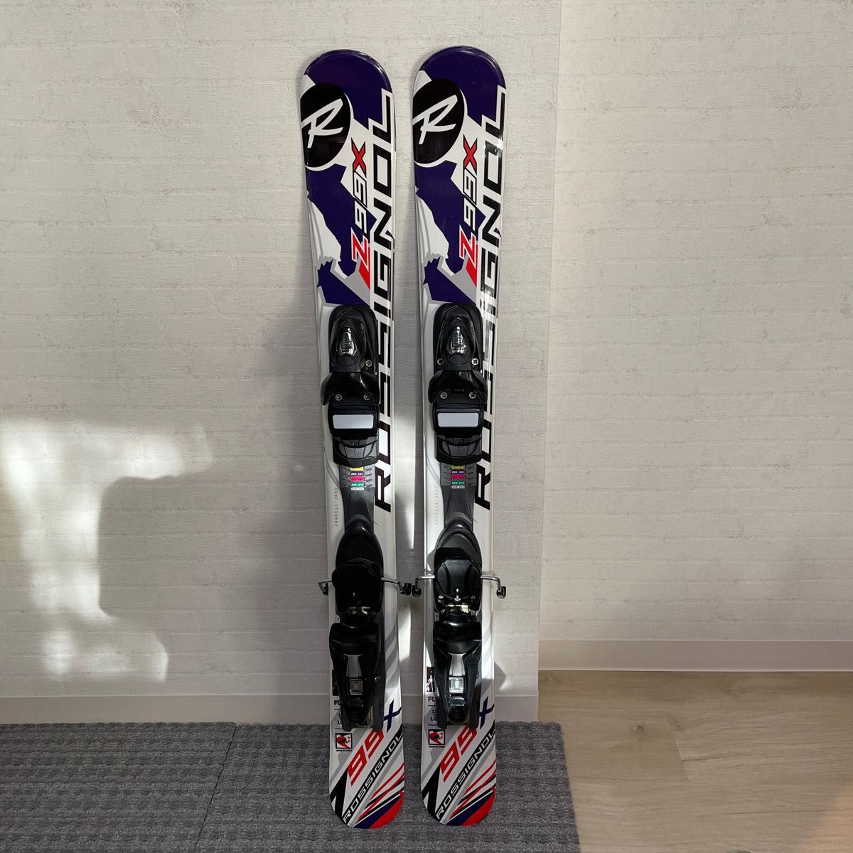 ロシニョール/ROSSIGNOL Z99X ショートスキー 99cm 美品 調整ビン付
