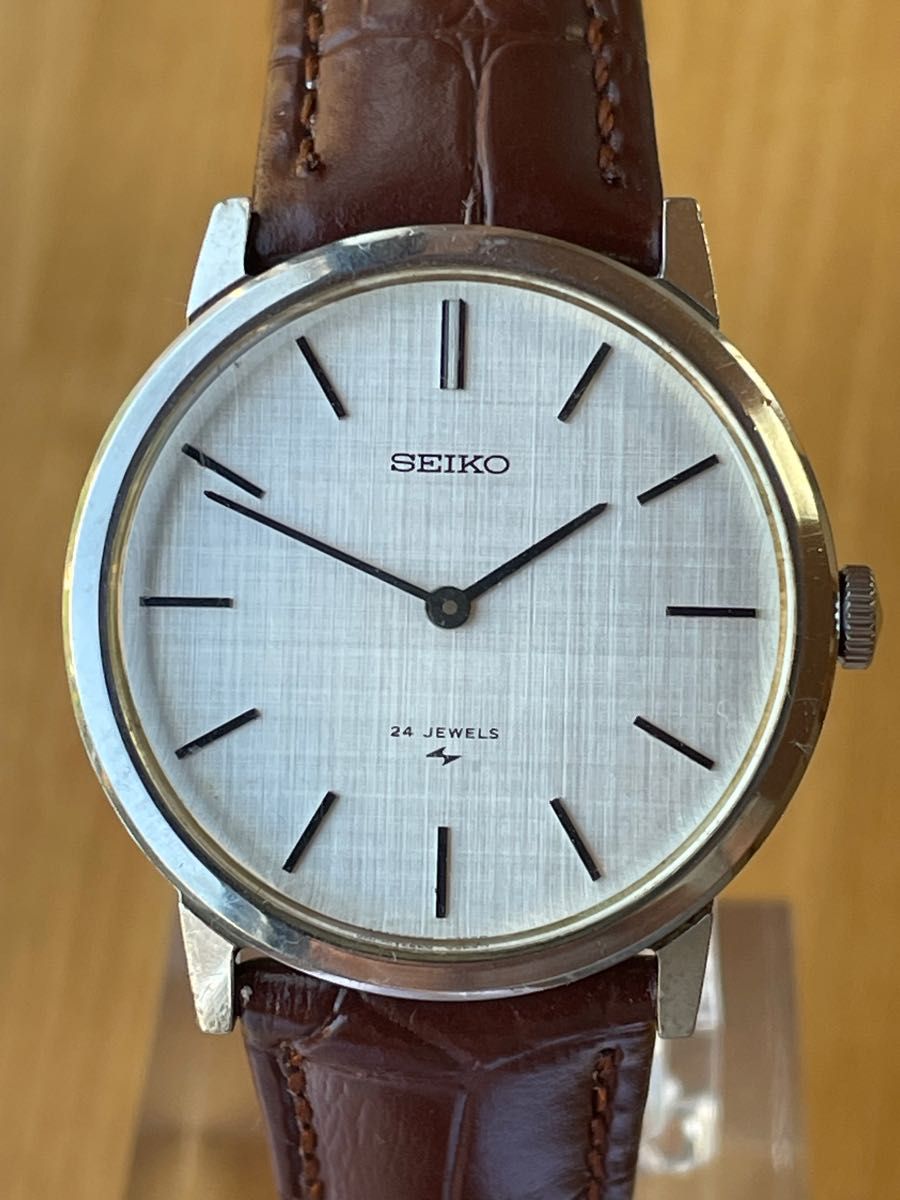 美品】SEIKO セイコー シャリオ 手巻き【2220-0180】24石 文字盤