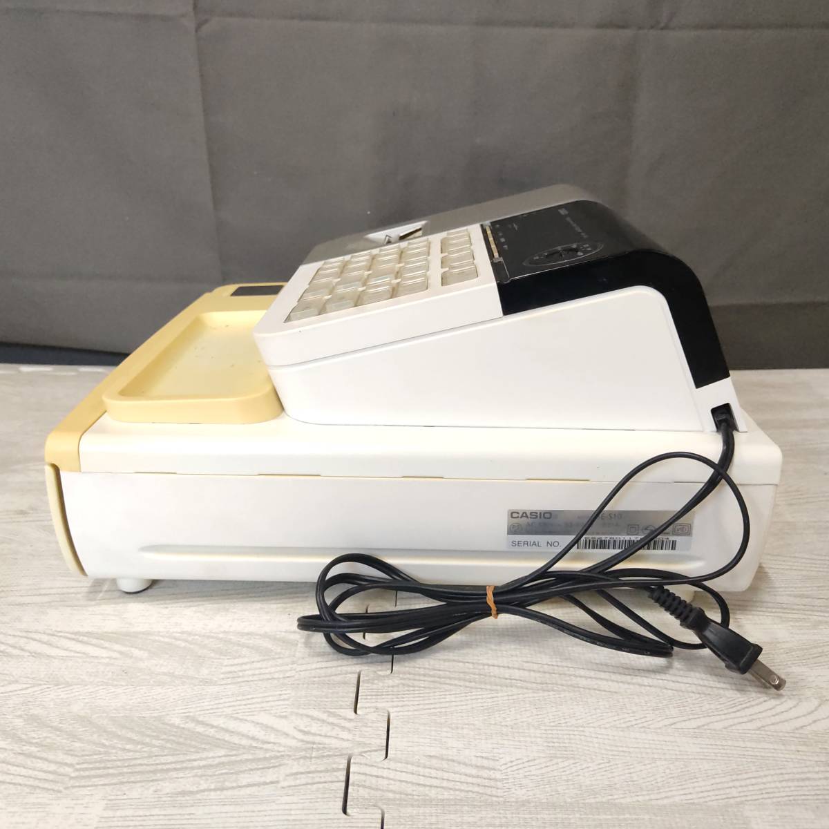 CASIO 電子レジスター 8部門 説明書URL SE-S10 鍵4本 動作確認済 感熱