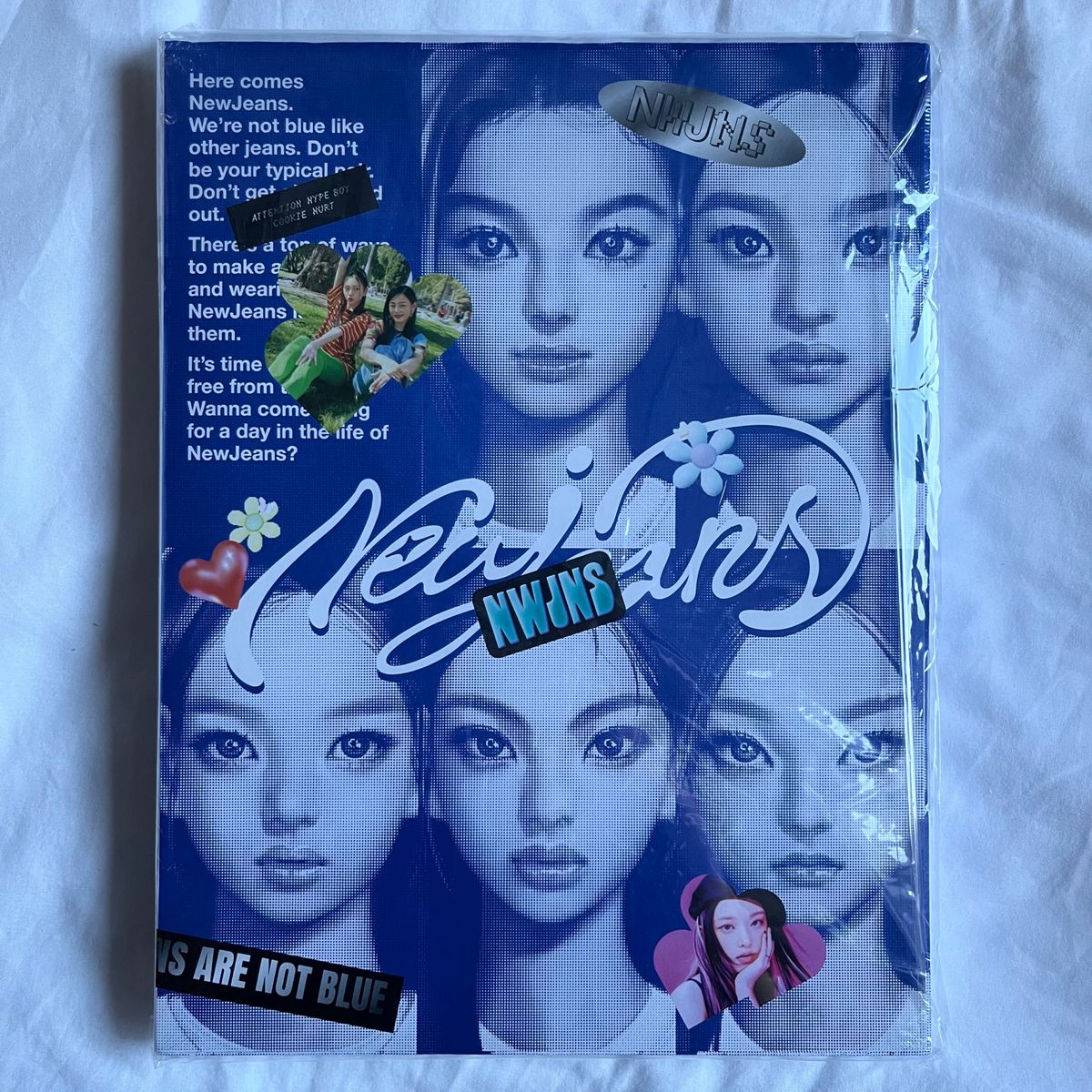 NewJeans 1st EP bluebook New Jeans ver 全員 オール 新品未開封