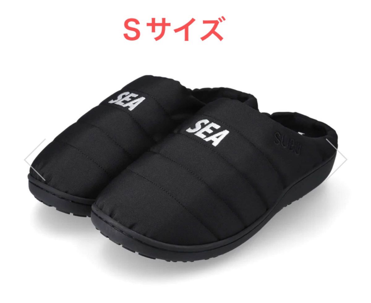 SUBU WDS NANNEN SANDAL BLACK wind and sea サンダル Sサイズ ウィン