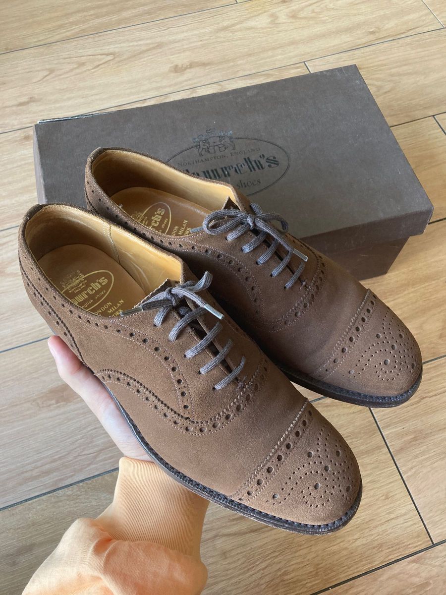 Church's Church チャーチ DIPLOMAT ディプロマット 55F セミブローグ