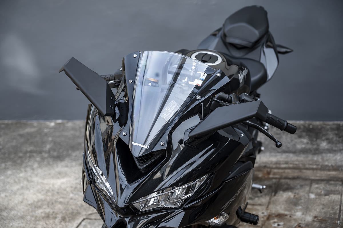 Speedergrey カワサキニンジャZX-25R/ZX-4Rシリーズ専用 大型ウィング