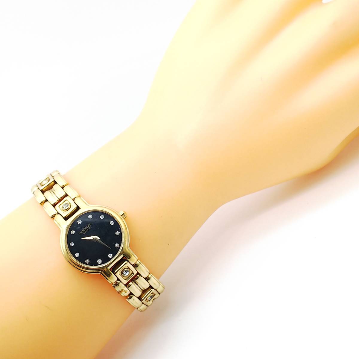 送料無料【動作品】 レイモンド・ウィル RAYMOND WEIL Geneve 18K GOLD