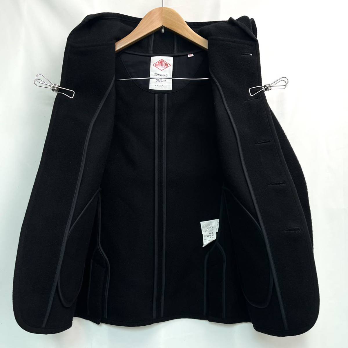DANTON ダントン WOOL MOSSER SINGLE HOOD ウールモッサ シングル