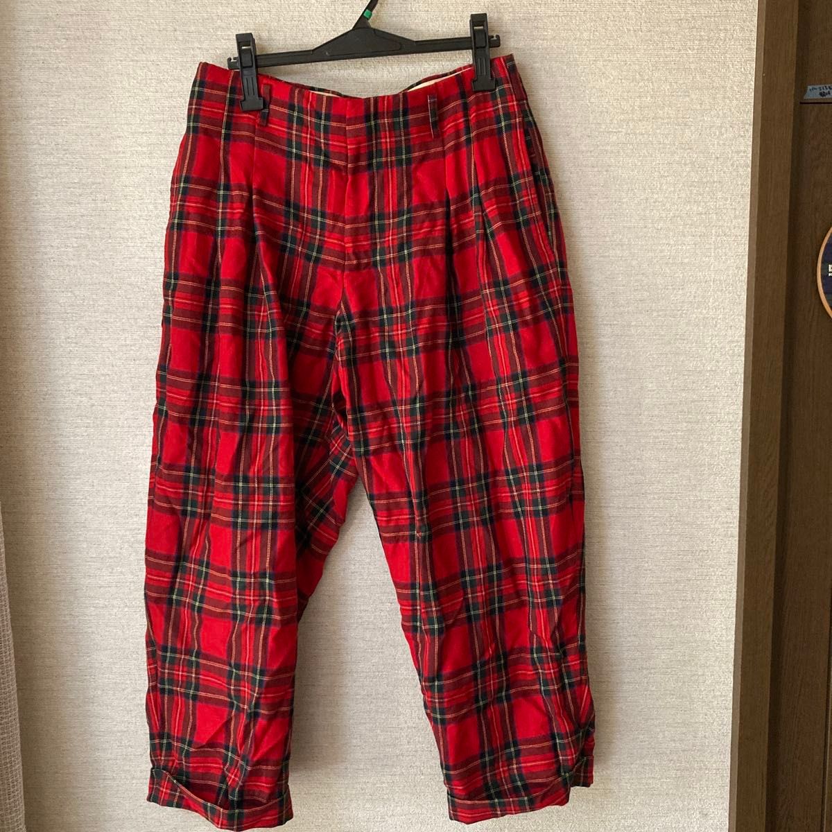 デカダンス期 コムデギャルソンオムプリュス チェックパンツ タータン