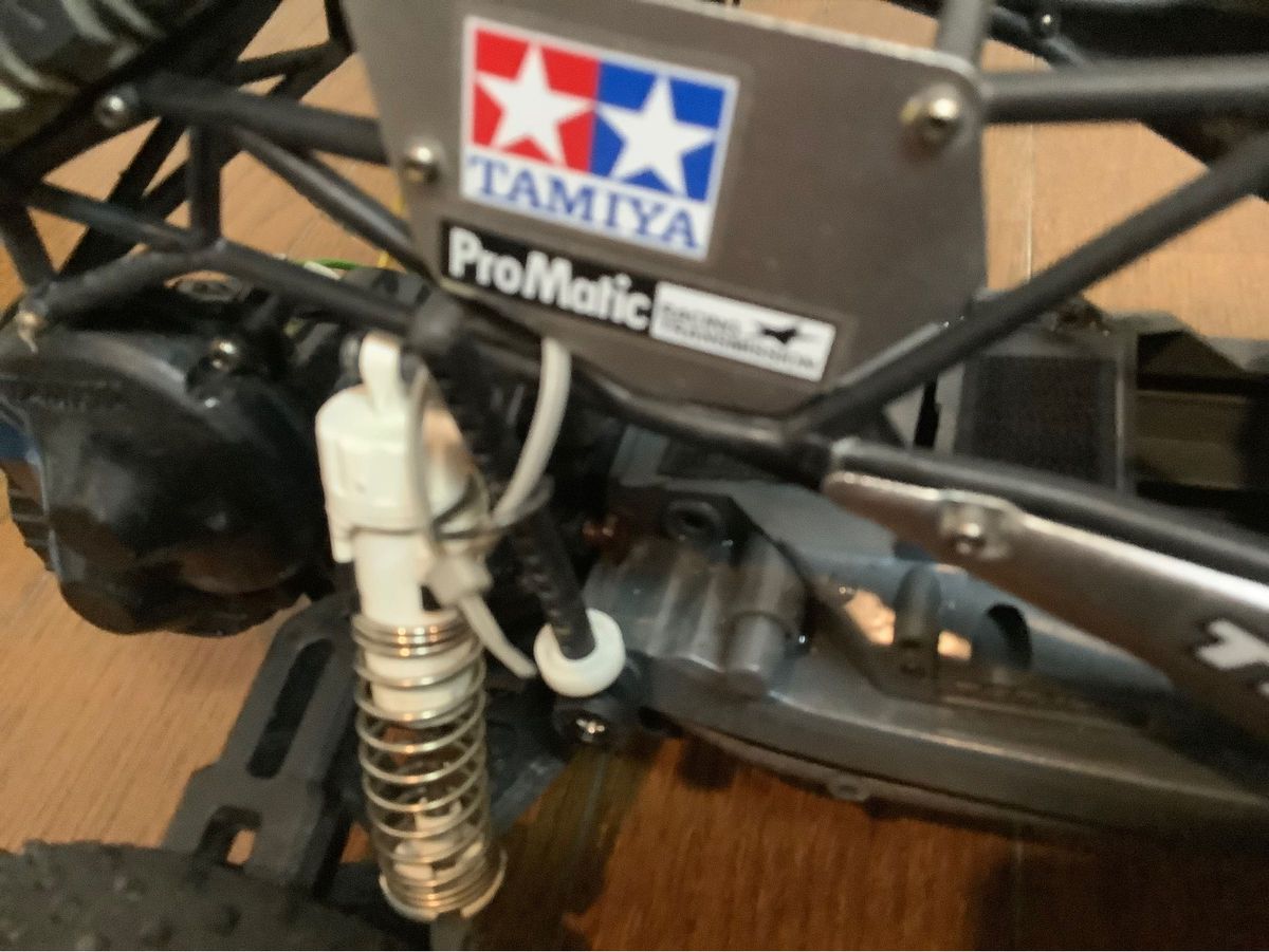タミヤ DT-03 レーシングファイター 金属ボディ付き メカレス ジャンク