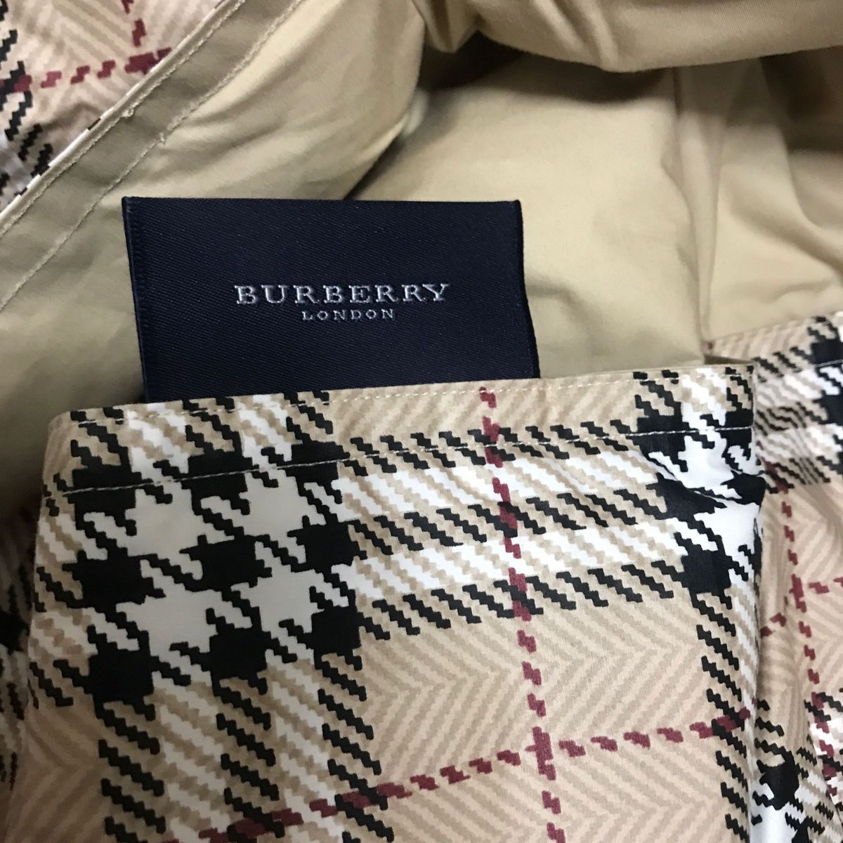 BURBERRY バーバリー羽毛肌掛け布団 新品 ノバチェック｜Yahoo!フリマ