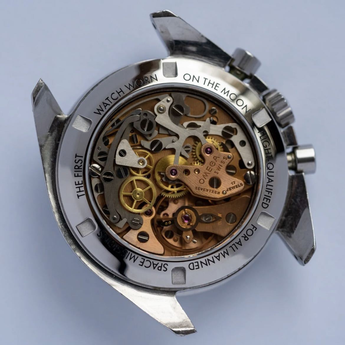Yahoo!オークション - OMEGA SPEEDMASTER PROFESSIONAL シースルーバッ