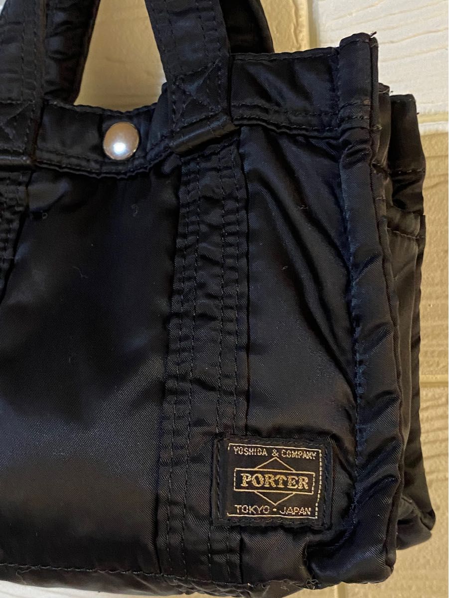希少 HEAD POTER ヘッドポーター ミニトートバッグ タンカー 黒