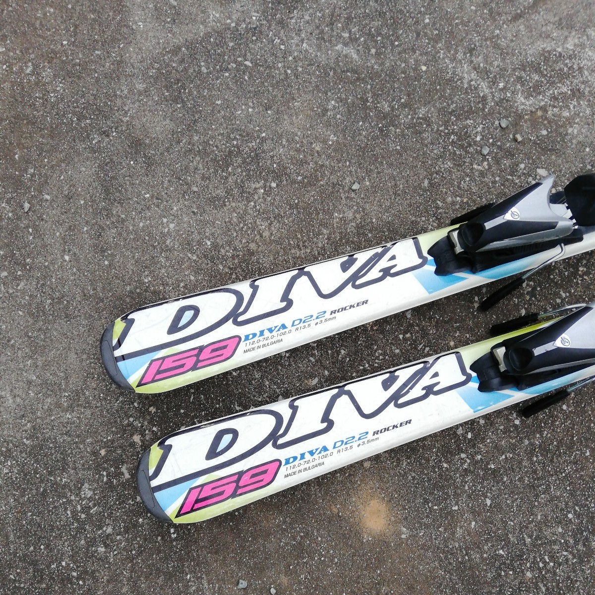 Yahoo!オークション - Hart DIVA D 2.2 159センチ Rocker スキー板