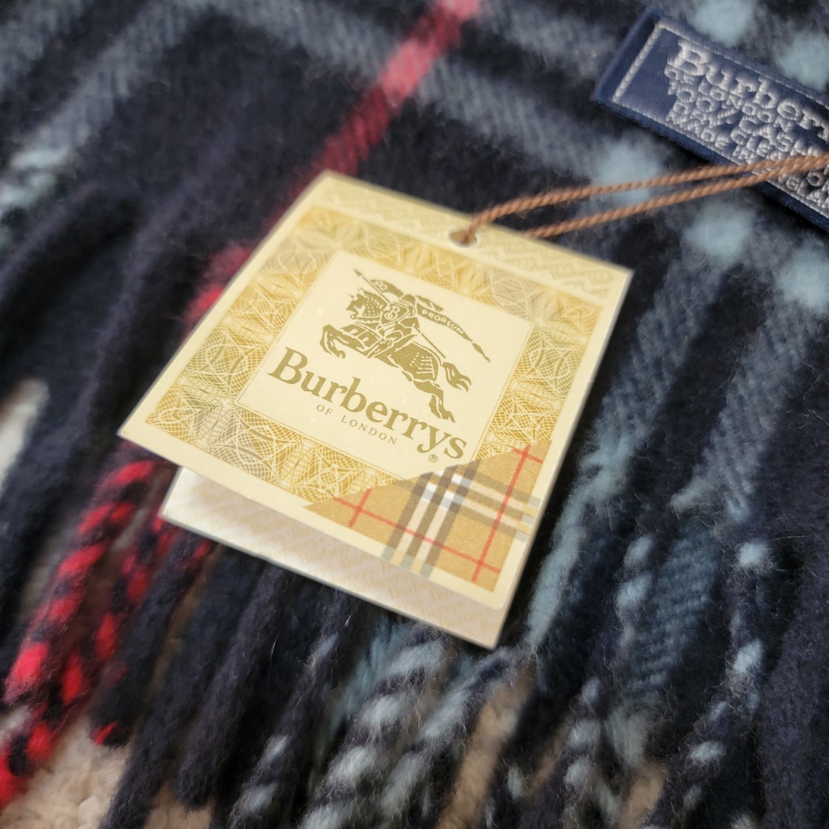 新品タグ付】英国製 バーバリーズ BURBERRYS カシミヤ100% ノバ
