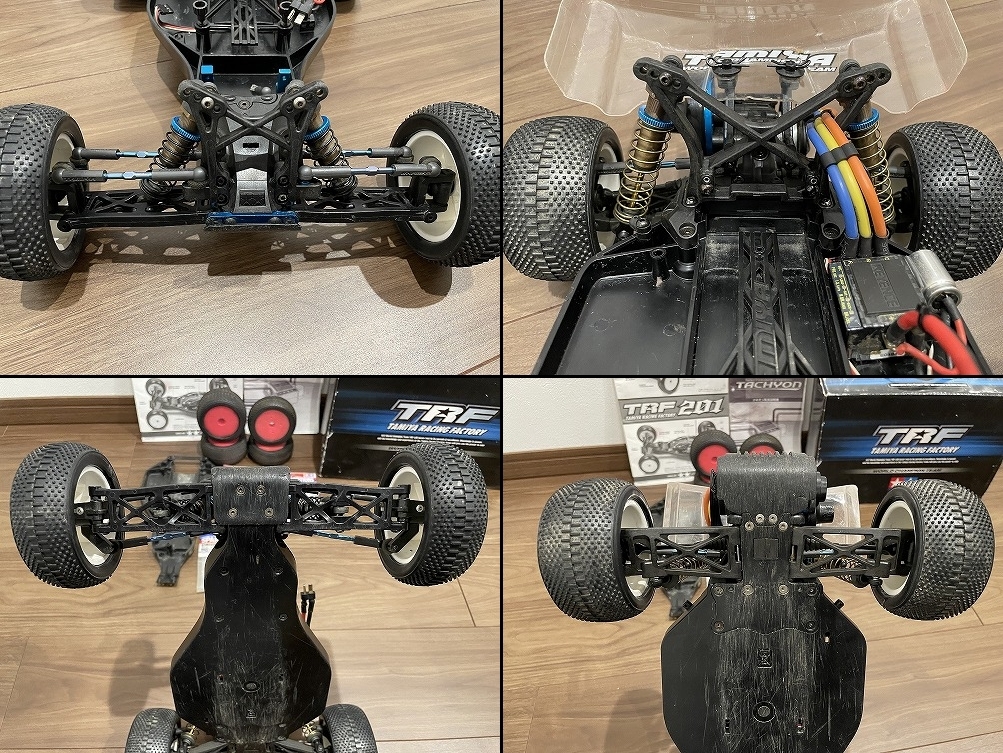 Yahoo!オークション - タミヤ TRF201 ESC＆ブラシレスモーター 予備パ