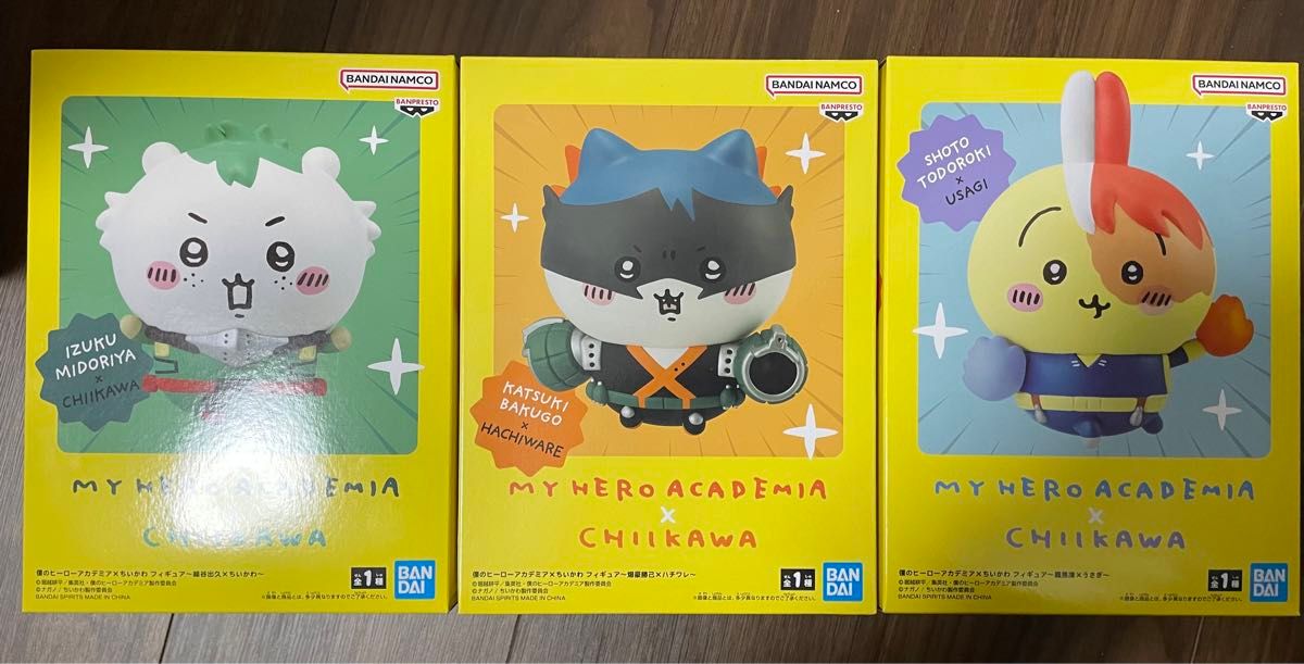 ヒロアカ ちいかわ コラボフィギュア3種セット｜Yahoo!フリマ（旧