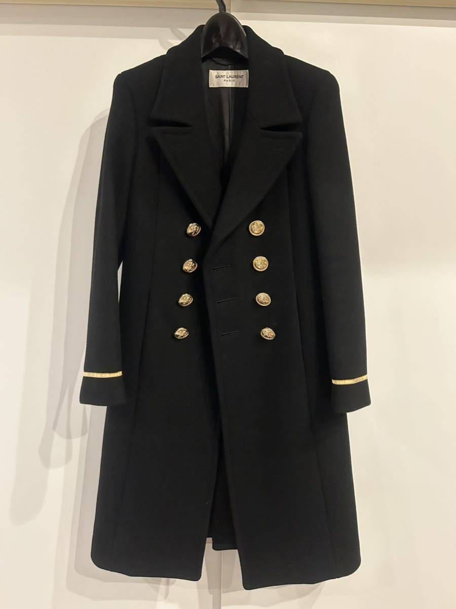 サンローランパリ SAINT LAURENT エディ期 16AW ダブル チェスター