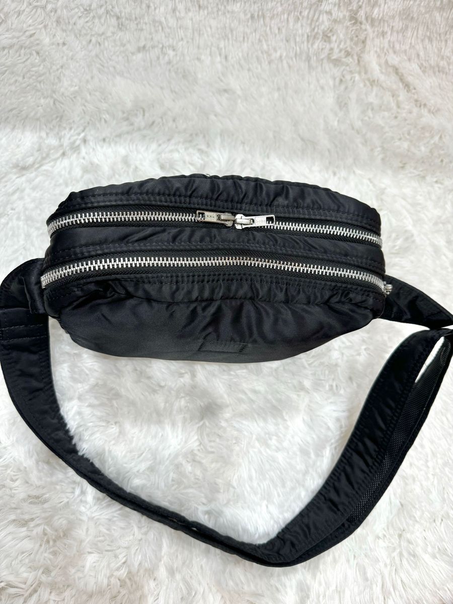 定価39600円】 美品 PORTER 2層式 タンカー ショルダーバッグ 黒
