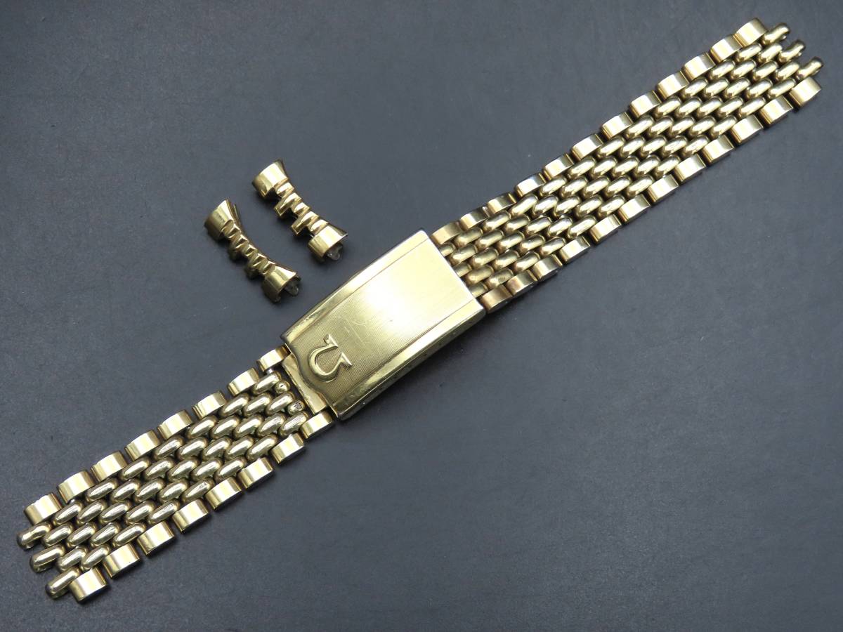 Yahoo!オークション - 1円～ OMEGA オメガ 純正ライスブレス 1036 FF11