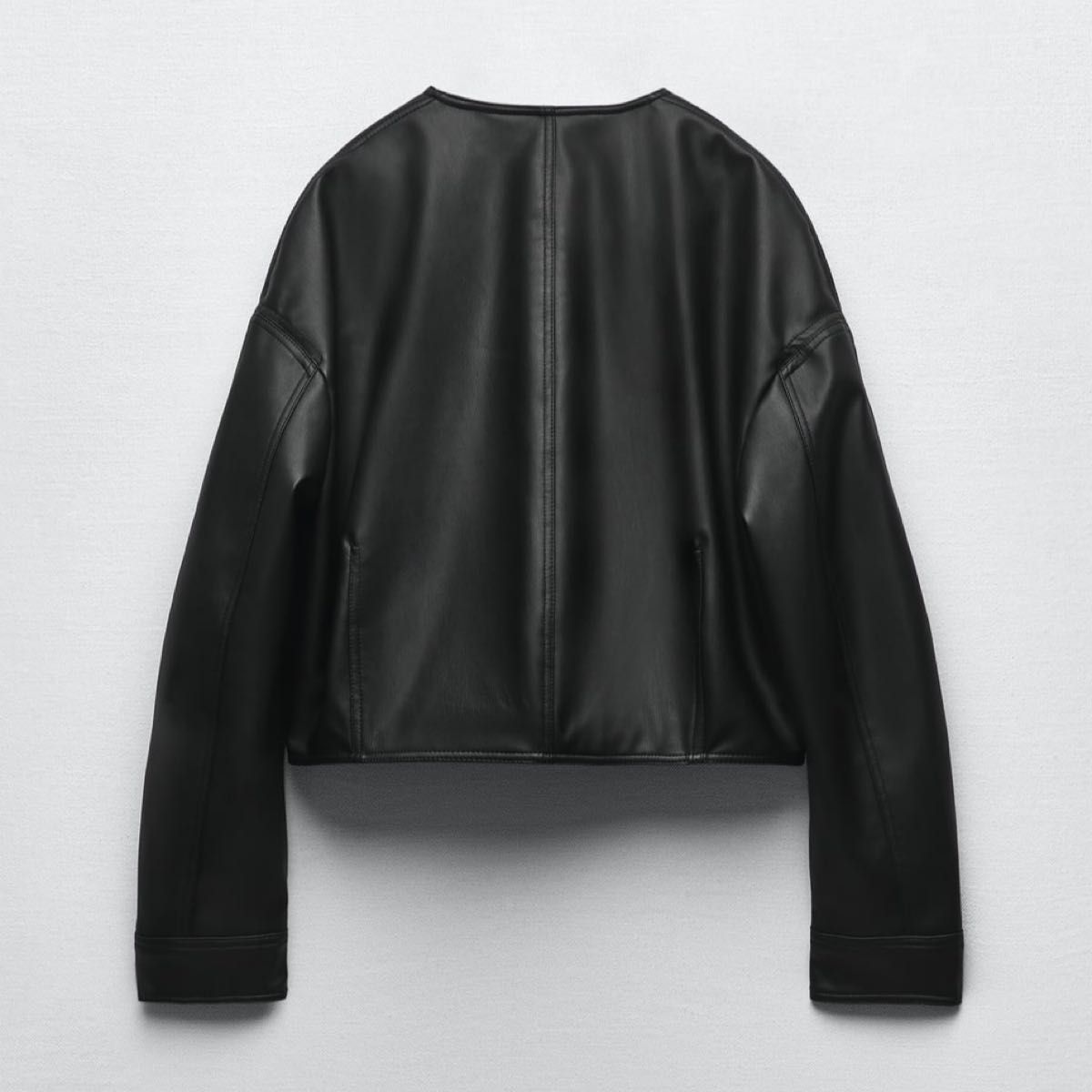 未使用 ZARA ザラ フェイクレザージャケット｜Yahoo!フリマ（旧PayPay