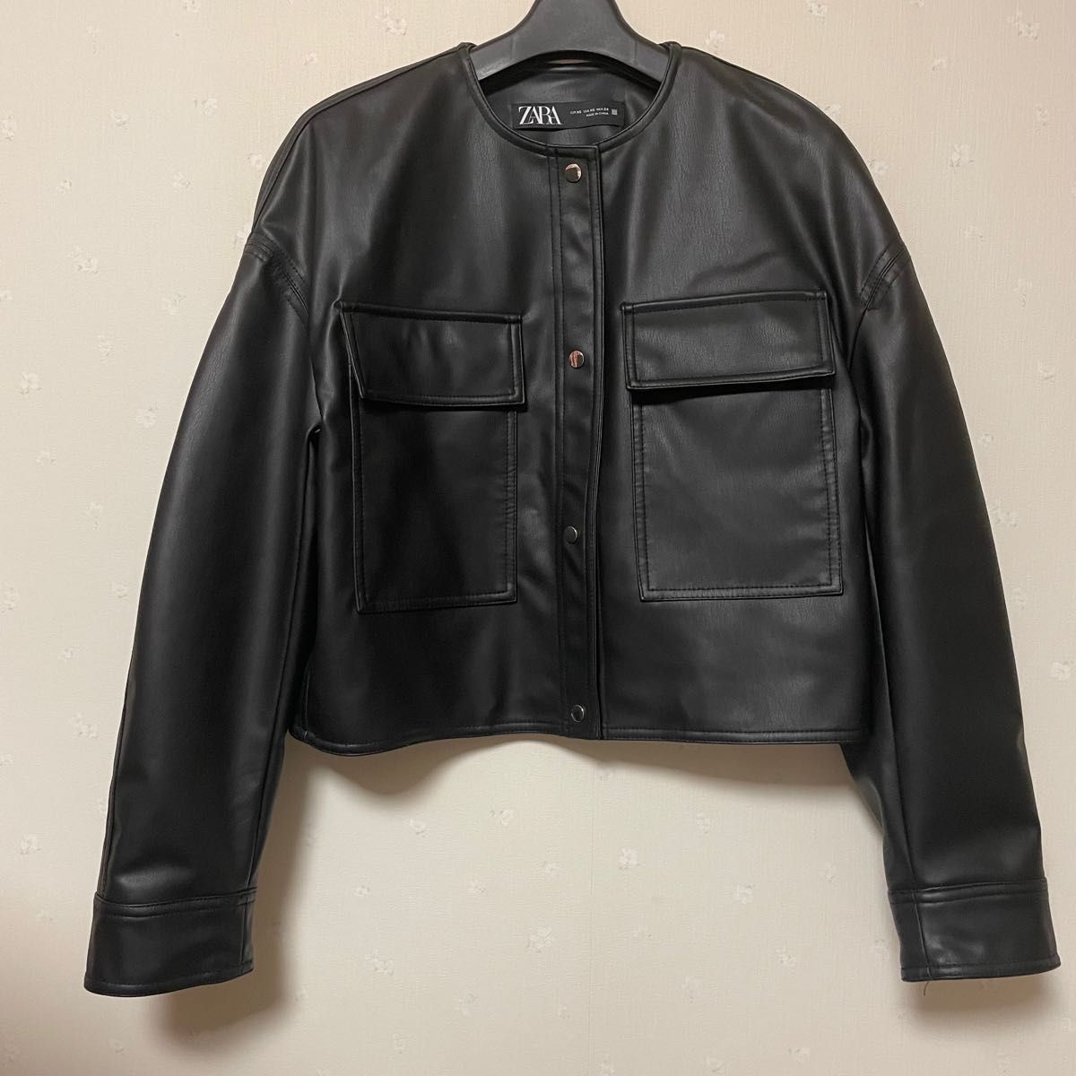未使用 ZARA ザラ フェイクレザージャケット｜Yahoo!フリマ（旧PayPay