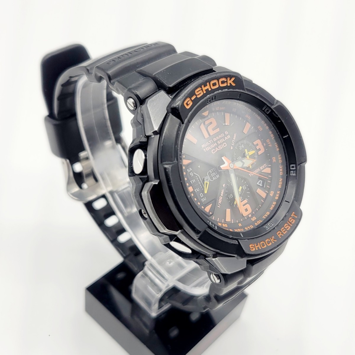 稼働品【電波ソーラー】CASIO G-SHOCK GW-3000 スカイコックピット